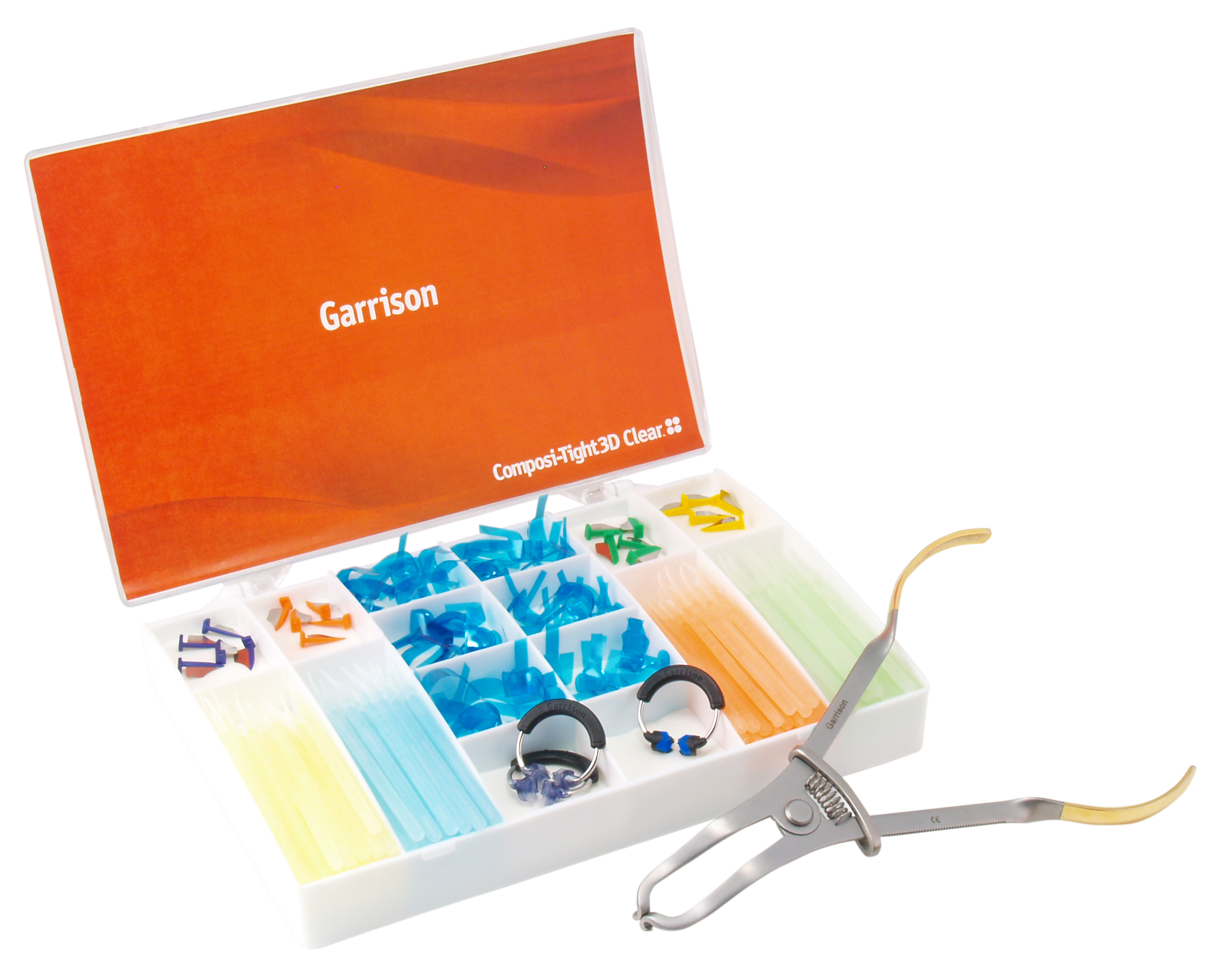 Sistema matrices seccionales ComposiTight® 3D Clear Garrison Dental